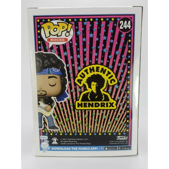 Funko 244 JIMI HENDRIX Maui Live POP Rocks NEW Unopened - Picture 4 of 7
